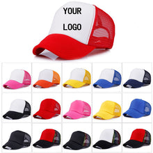Load image into Gallery viewer, Free Custom LOGO Design  100% Polyester Cap