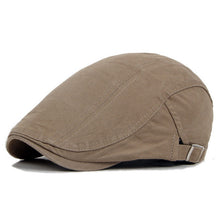 Load image into Gallery viewer, Solid Cap Newsboy Hat