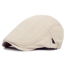 Load image into Gallery viewer, Solid Cap Newsboy Hat