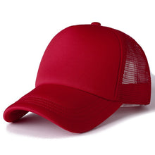 Load image into Gallery viewer, Unisex Cap Casual Plain Mesh Baseball Cap