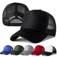 Load image into Gallery viewer, Unisex Cap Casual Plain Mesh Baseball Cap