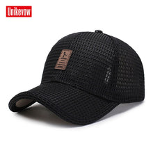 Load image into Gallery viewer, Full mesh Baseball Cap Men's Adjustable