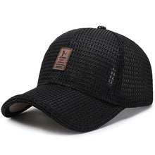 Load image into Gallery viewer, Full mesh Baseball Cap Men's Adjustable