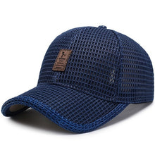 Load image into Gallery viewer, Full mesh Baseball Cap Men's Adjustable