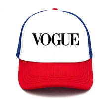 Load image into Gallery viewer, fashion VOGUE print Baseball cap Adjustable Unisex