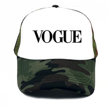 Load image into Gallery viewer, fashion VOGUE print Baseball cap Adjustable Unisex