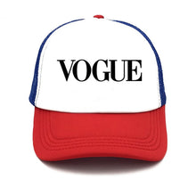 Load image into Gallery viewer, fashion VOGUE print Baseball cap Adjustable Unisex