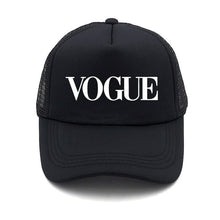 Load image into Gallery viewer, fashion VOGUE print Baseball cap Adjustable Unisex