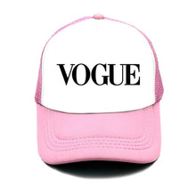 Load image into Gallery viewer, fashion VOGUE print Baseball cap Adjustable Unisex