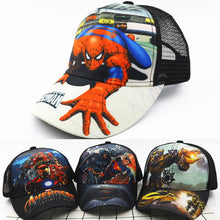 Load image into Gallery viewer, Children's hat cartoon mesh baseball caps